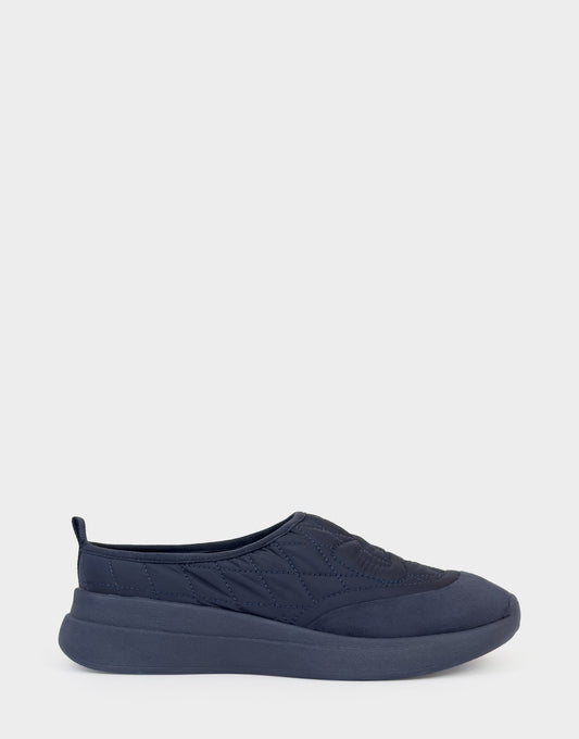 Aerosoles Comfortable Women's Mule Sneaker In Blue Fabric
