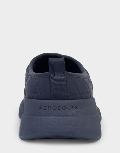 Aerosoles Comfortable Women's Mule Sneaker In Blue Fabric