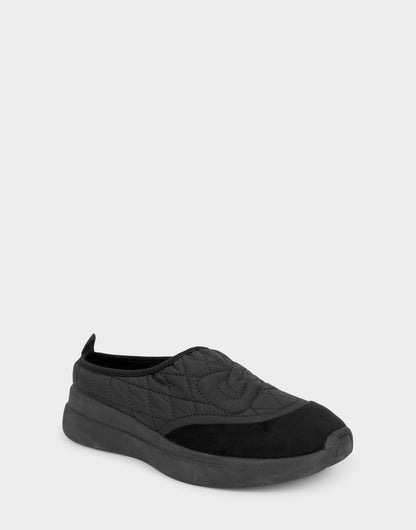 Aerosoles Comfortable Women's Mule Sneaker In Black Fabric