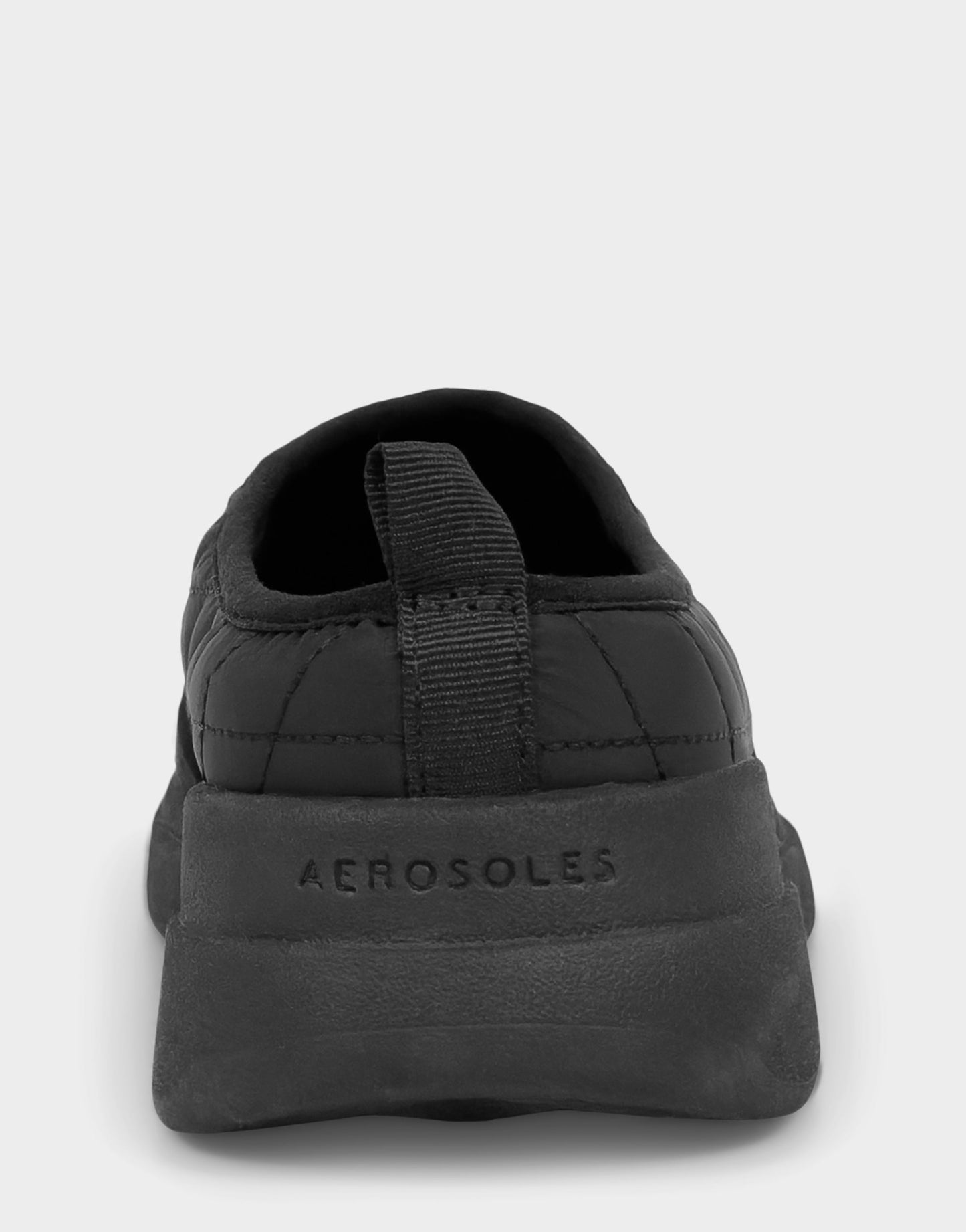 Aerosoles Comfortable Women's Mule Sneaker In Black Fabric