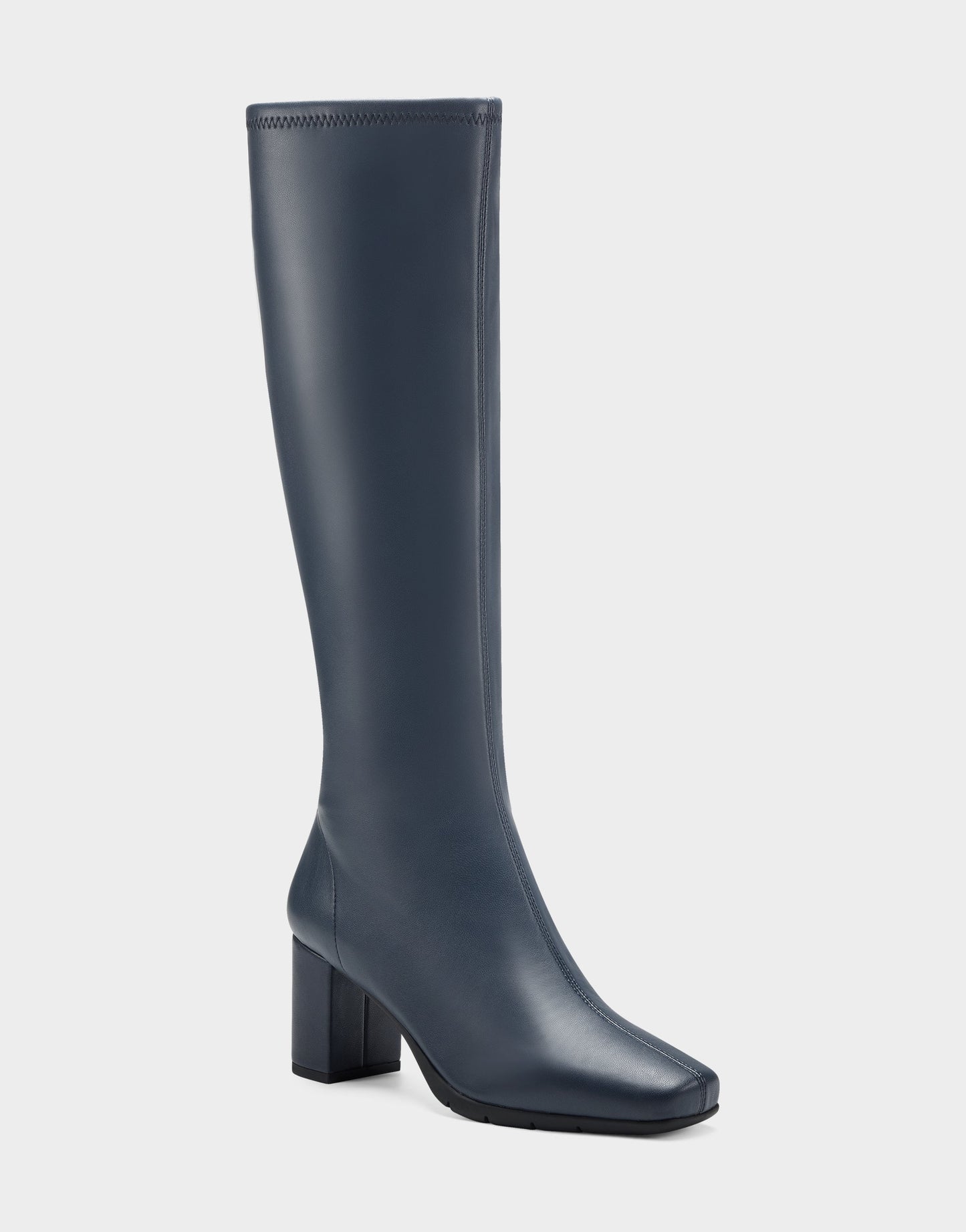 Aerosoles Comfortable Women's Tall Shaft Boot in Navy Faux Leather