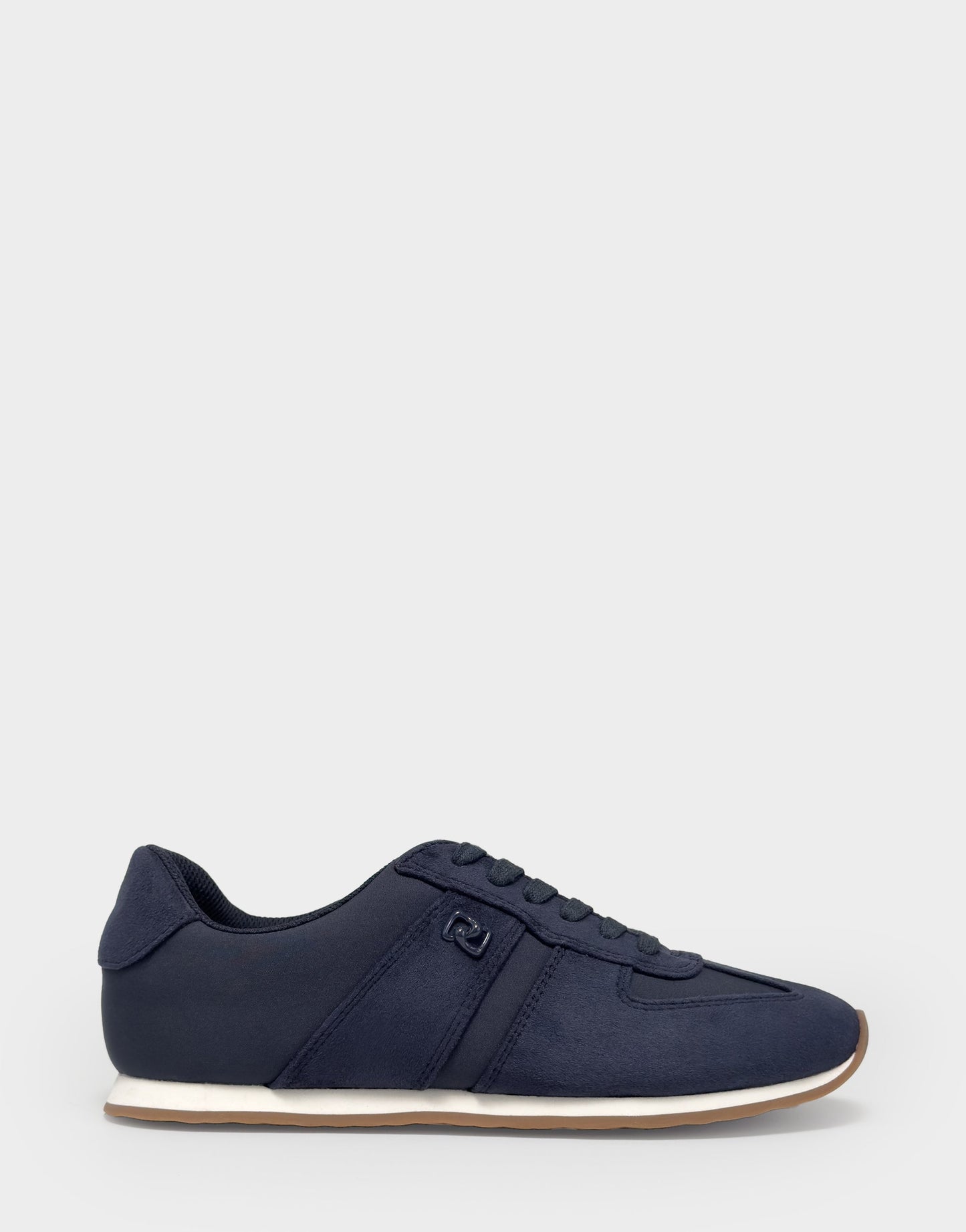 Aerosoles Comfortable Women's Lace Up Sneaker In Navy Faux Suede