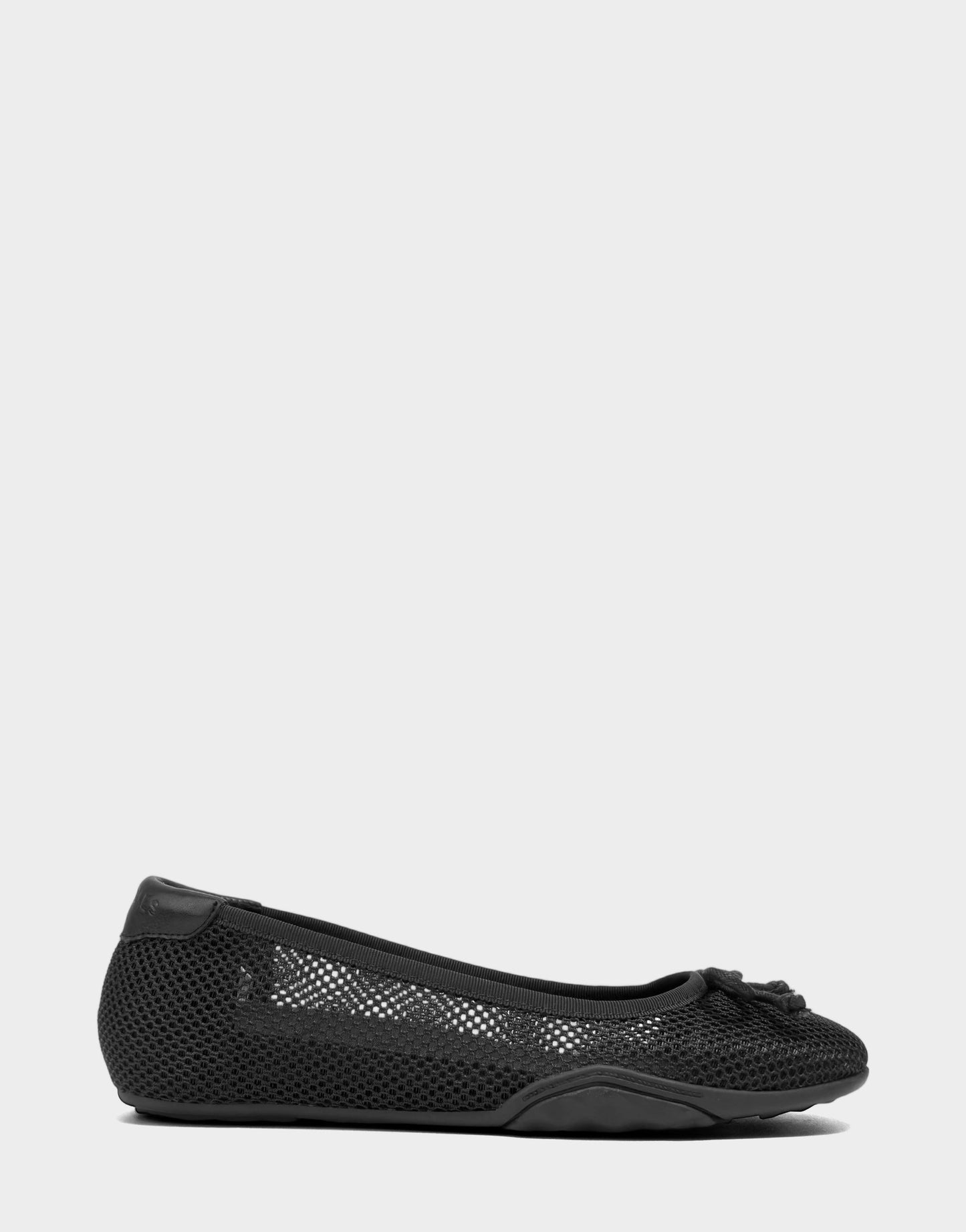 Aerosoles Comfortable Women's Sneakerina in Black Mesh