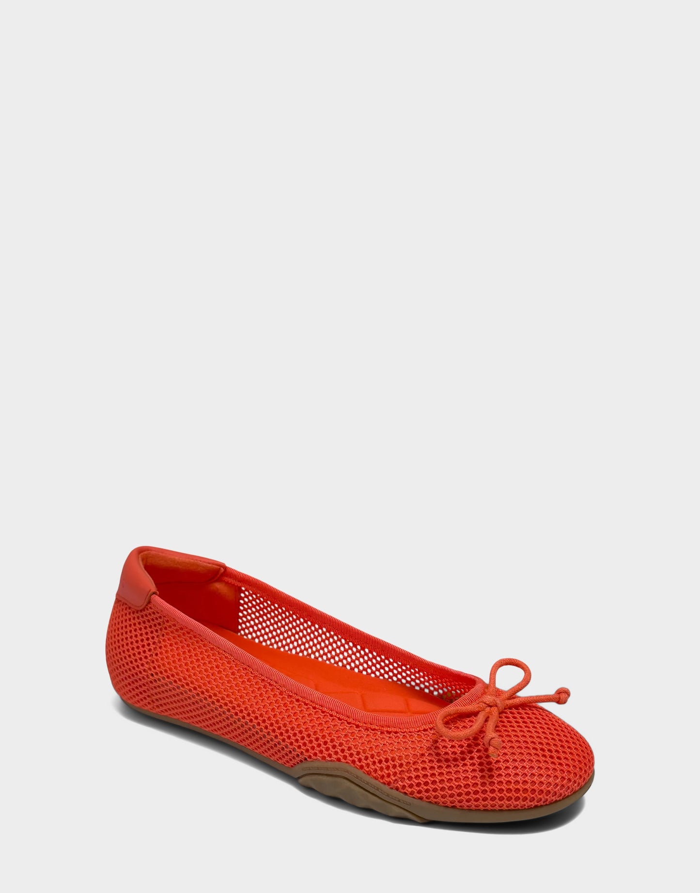 Aerosoles Comfortable Women's Sneakerina in Orange Mesh