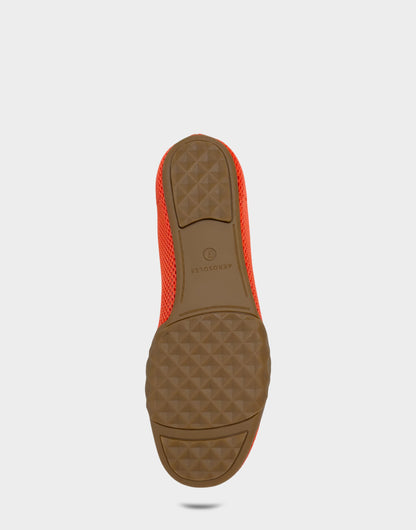 Aerosoles Comfortable Women's Sneakerina in Orange Mesh