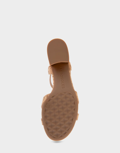 Aerosoles Comfortable Women's Dress Sandals in Natural Cork
