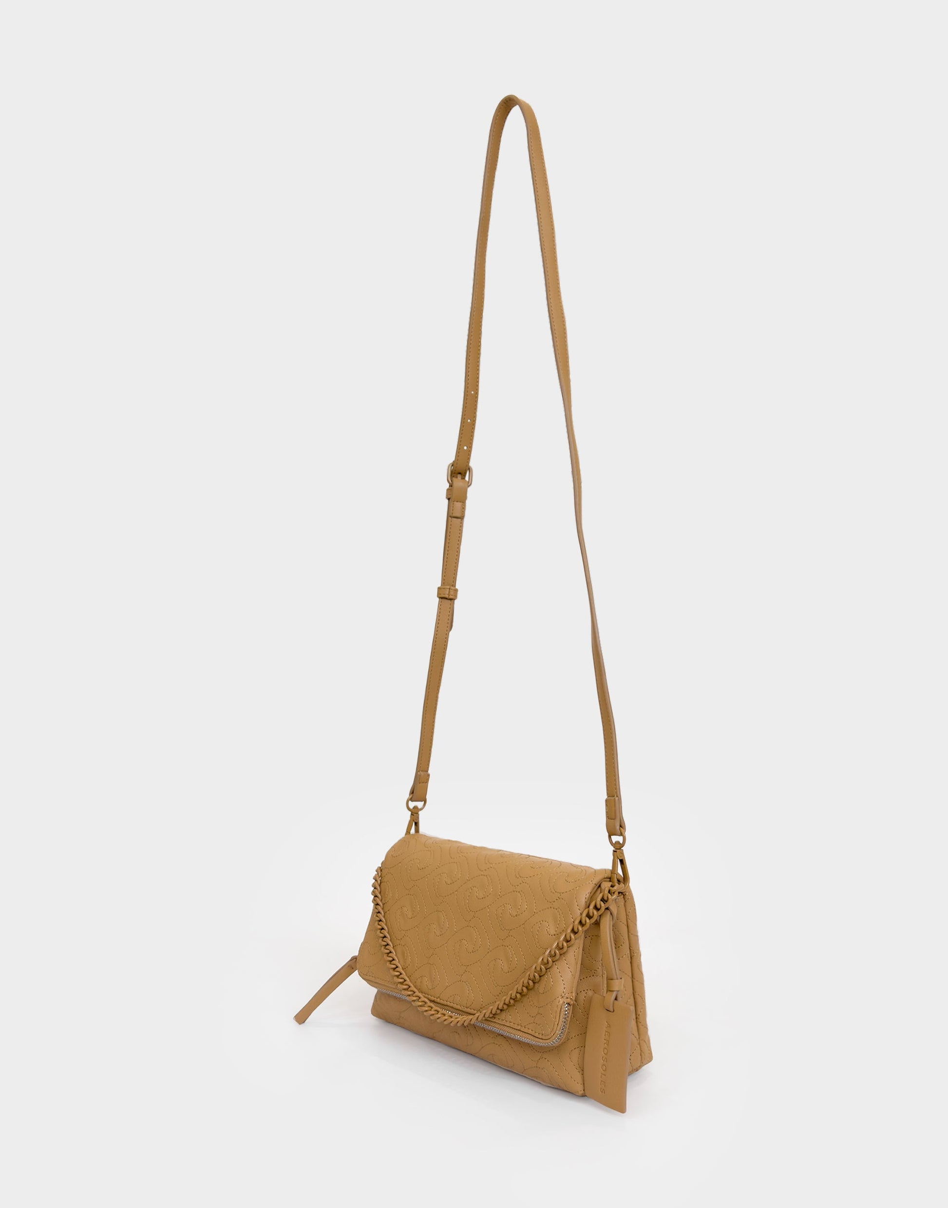Aerosoles Women's East/West Quilted Flap Crossbody