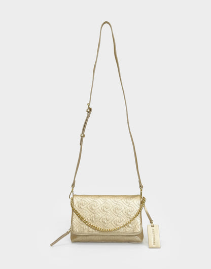 Aerosoles Women's East/West Quilted Flap Crossbody